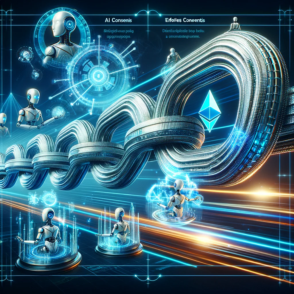 AI-enabled blockchain: Proven, Effortless Consensus & Speed